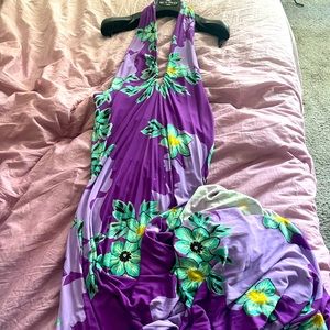Etro maxi halter dress SAMPLE